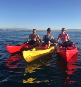 Single Kayak in Newport Beach